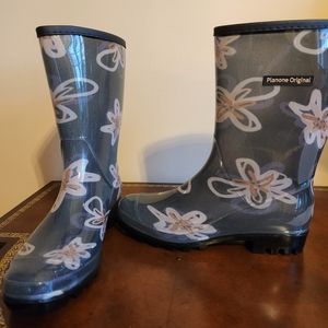 PlanOne rain boots NEW Women's Size 7.5 (38)